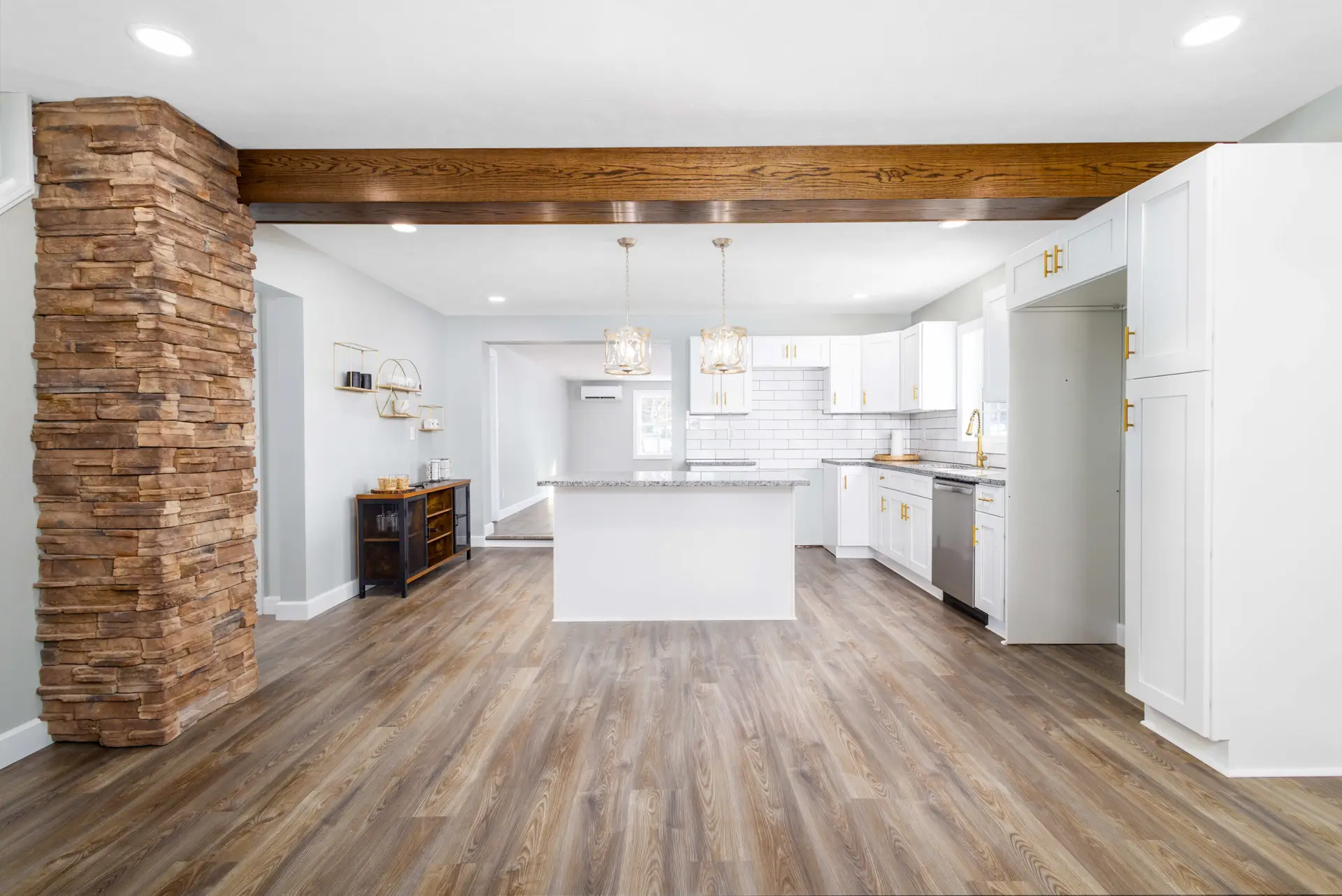 Interior renovation by Steel Valley Contracting